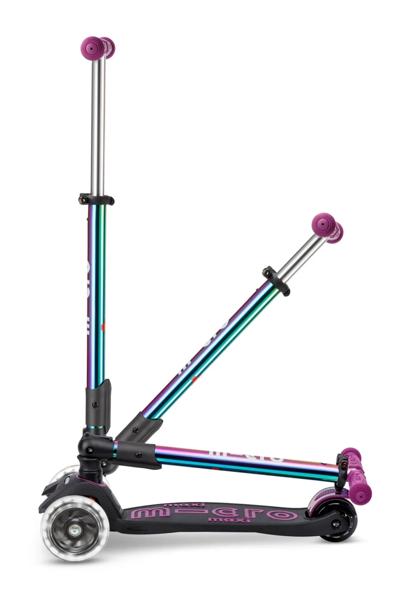 Maxi Micro Foldable LED Neochrome purple van Micro Step | Kids Conceptstore Le Fanfare