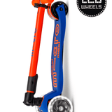 Maxi Micro inklapbaar LED - Blauw oranje Neon van Micro Step | Kids Conceptstore Le Fanfare