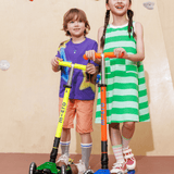 Maxi Micro inklapbaar LED - Blauw oranje Neon van Micro Step | Kids Conceptstore Le Fanfare