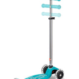 Maxi Micro step Deluxe Glow Plus LED - Aqua Mint van Micro Step | Kids Conceptstore Le Fanfare