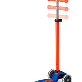 Maxi Micro step Deluxe LED blauw oranje neon van Micro Step | Kids Conceptstore Le Fanfare