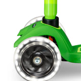Maxi Micro step Deluxe LED groen geel neon van Micro Step | Kids Conceptstore Le Fanfare