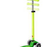 Maxi Micro step Deluxe LED groen geel neon van Micro Step | Kids Conceptstore Le Fanfare