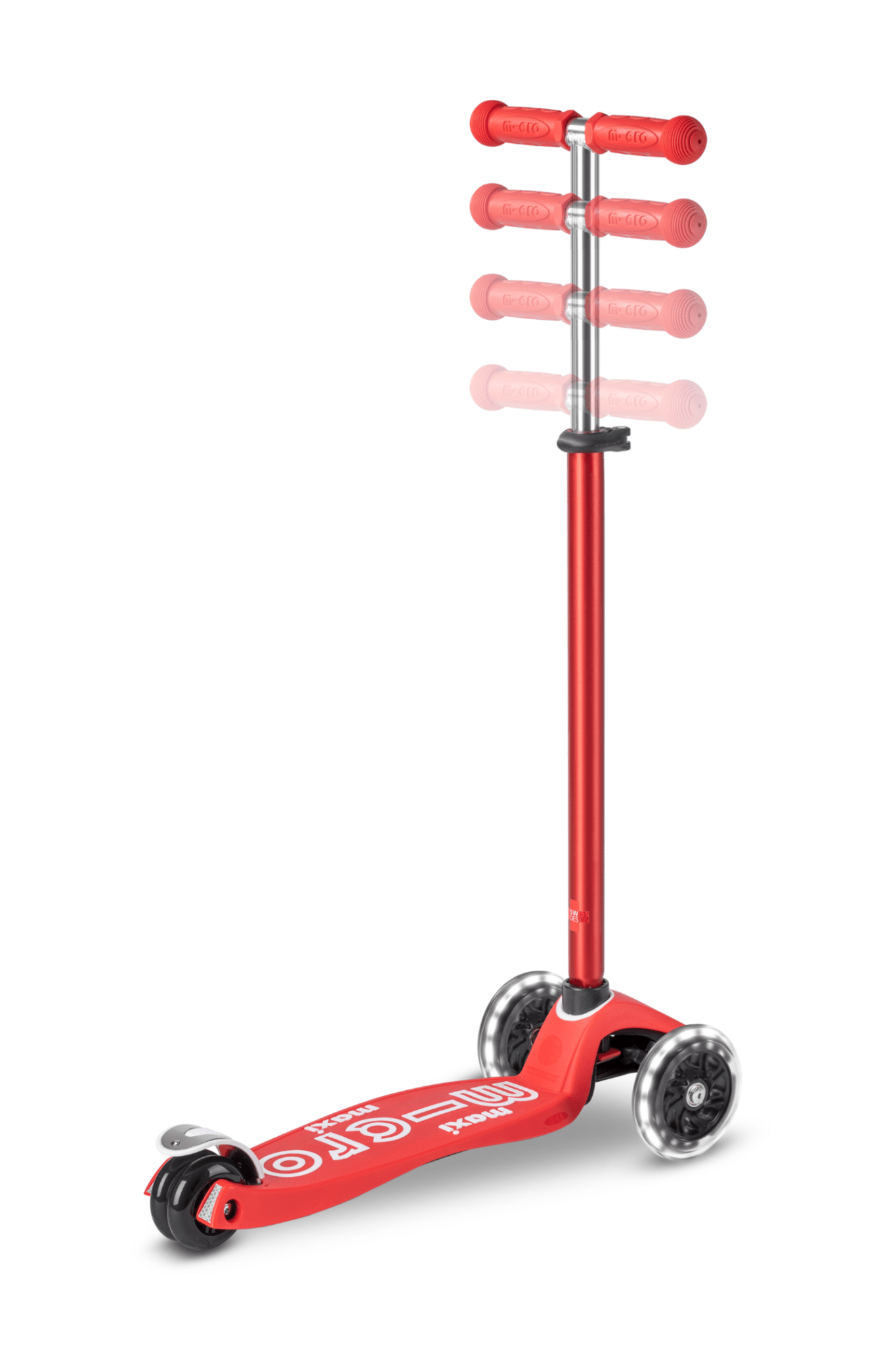 Maxi Micro Step Deluxe LED Red van Micro Step | Kids Conceptstore Le Fanfare