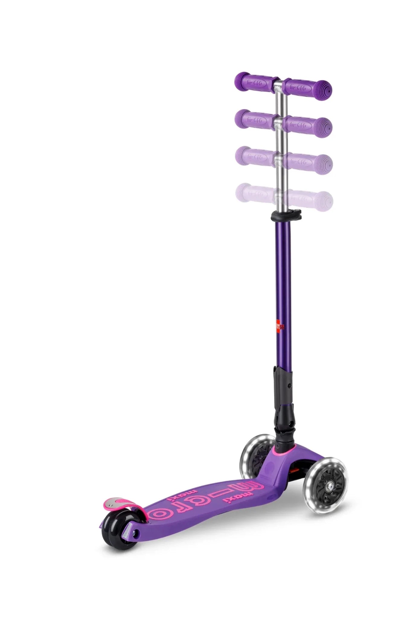 Maxi Micro Step Foldable LED Purple van Micro Step | Kids Conceptstore Le Fanfare