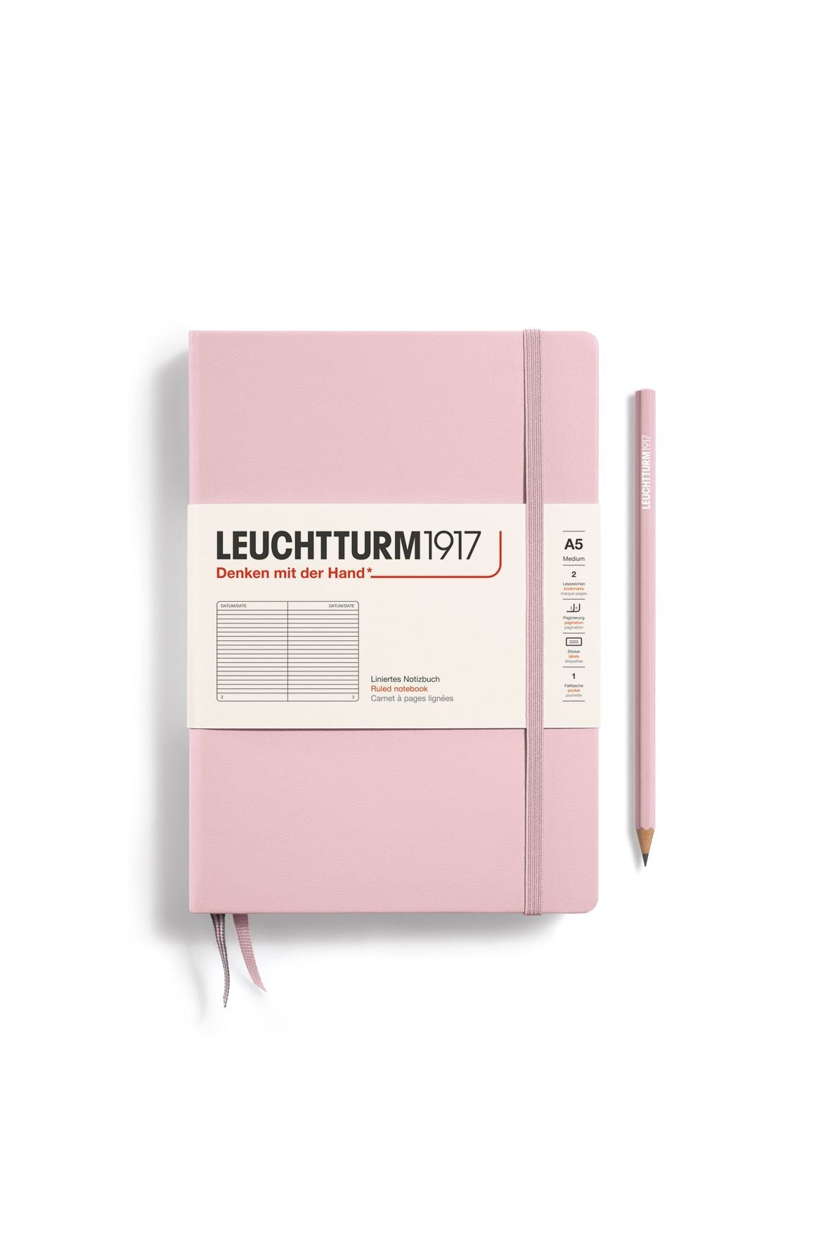 Medium powder, ruled van LEUCHTTURM1917 | Kids Conceptstore Le Fanfare
