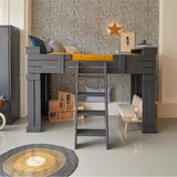 Hoogslaper Mees - Antraciet