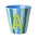 Melamine Cup - A - Blue - Stripes van Rice | Kids Conceptstore Le Fanfare
