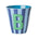 Melamine Cup - B - Blue - Stripes van Rice | Kids Conceptstore Le Fanfare