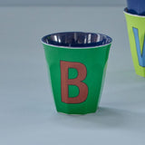 Melamine Cup - B - Forest Green van Rice | Kids Conceptstore Le Fanfare