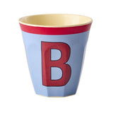 Melamine Cup - B - Vintage - Vintage Blue van Rice | Kids Conceptstore Le Fanfare