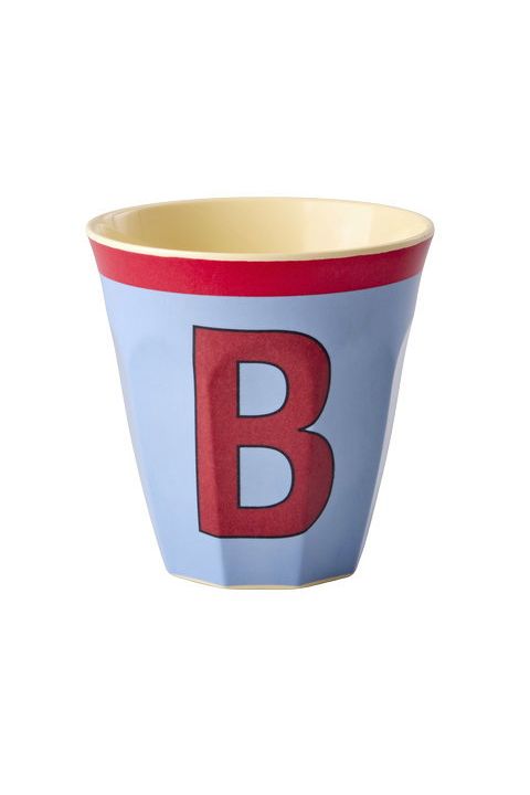 Melamine Cup - B - Vintage - Vintage Blue van Rice | Kids Conceptstore Le Fanfare