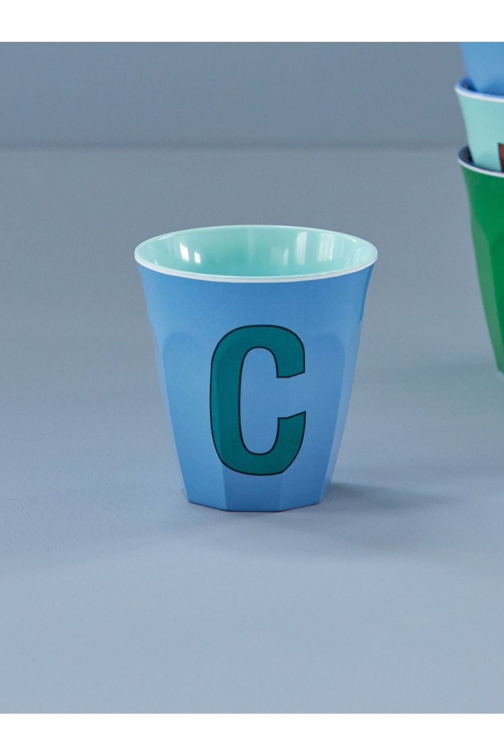 Melamine Cup - C - New Dusty Blue van Rice | Kids Conceptstore Le Fanfare