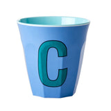 Melamine Cup - C - New Dusty Blue van Rice | Kids Conceptstore Le Fanfare