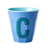 Melamine Cup - C - New Dusty Blue van Rice | Kids Conceptstore Le Fanfare