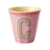 Melamine Cup - C - Vintage - Pink van Rice | Kids Conceptstore Le Fanfare