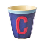 Melamine Cup - C - Vintage - Royal Blue van Rice | Kids Conceptstore Le Fanfare