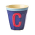 Melamine Cup - C - Vintage - Royal Blue van Rice | Kids Conceptstore Le Fanfare