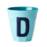 Melamine Cup - D - Mint van Rice | Kids Conceptstore Le Fanfare