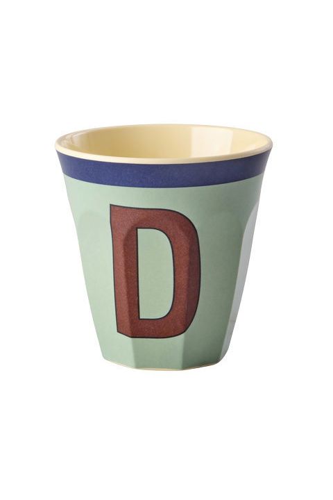 Melamine Cup - D - Vintage - Khaki van Rice | Kids Conceptstore Le Fanfare