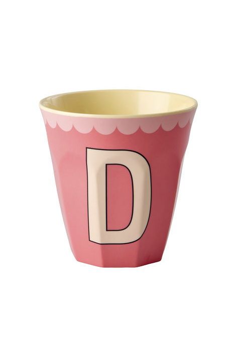 Melamine Cup - D - Vintage - Salmon van Rice | Kids Conceptstore Le Fanfare