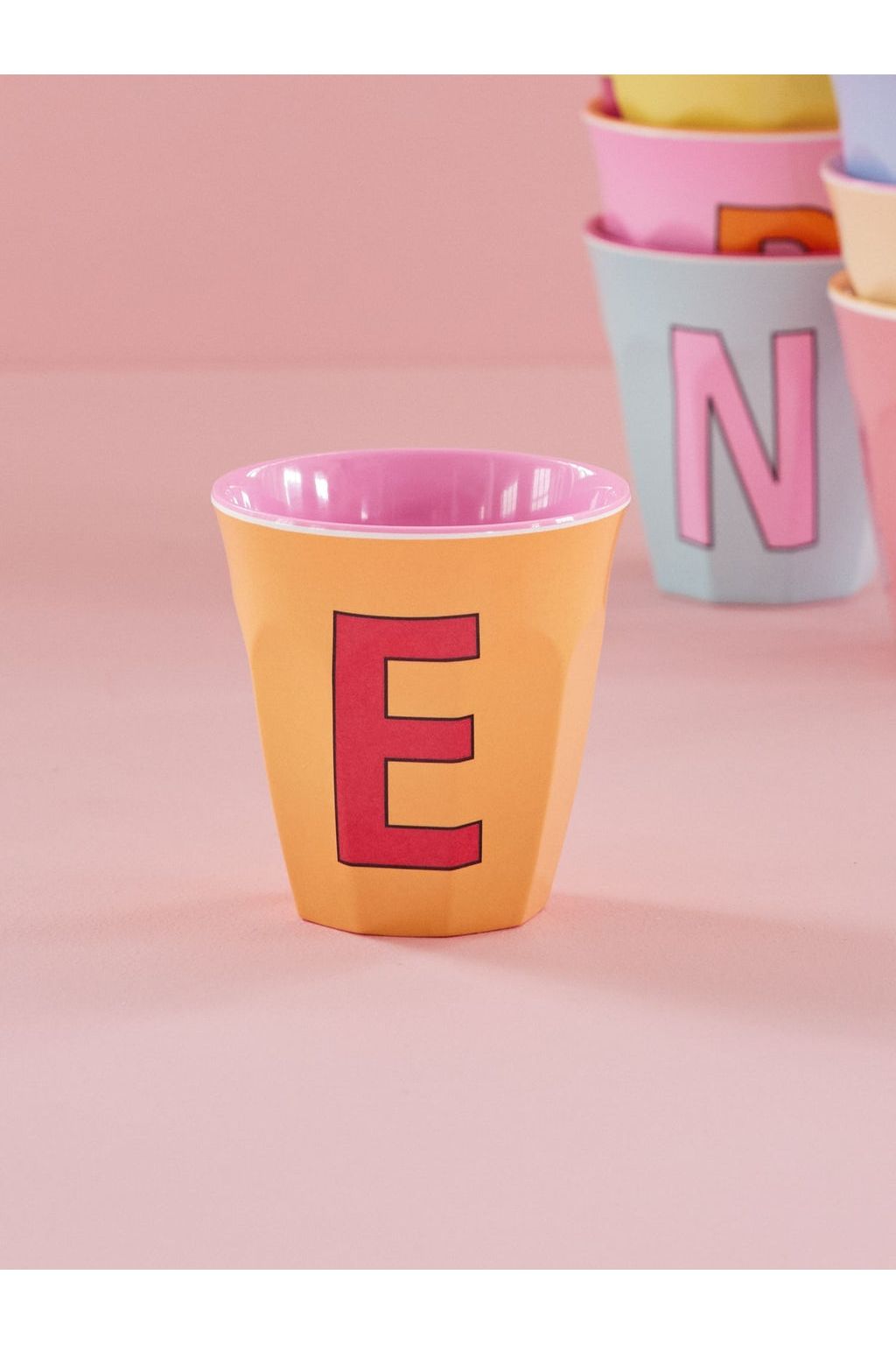 Melamine Cup - E - Apricot van Rice | Kids Conceptstore Le Fanfare