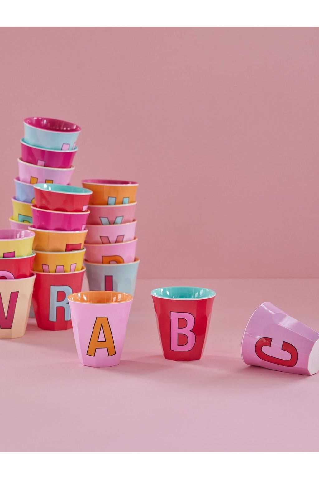 Melamine Cup - E - Apricot van Rice | Kids Conceptstore Le Fanfare
