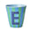 Melamine Cup - E - Blue - Stripes van Rice | Kids Conceptstore Le Fanfare