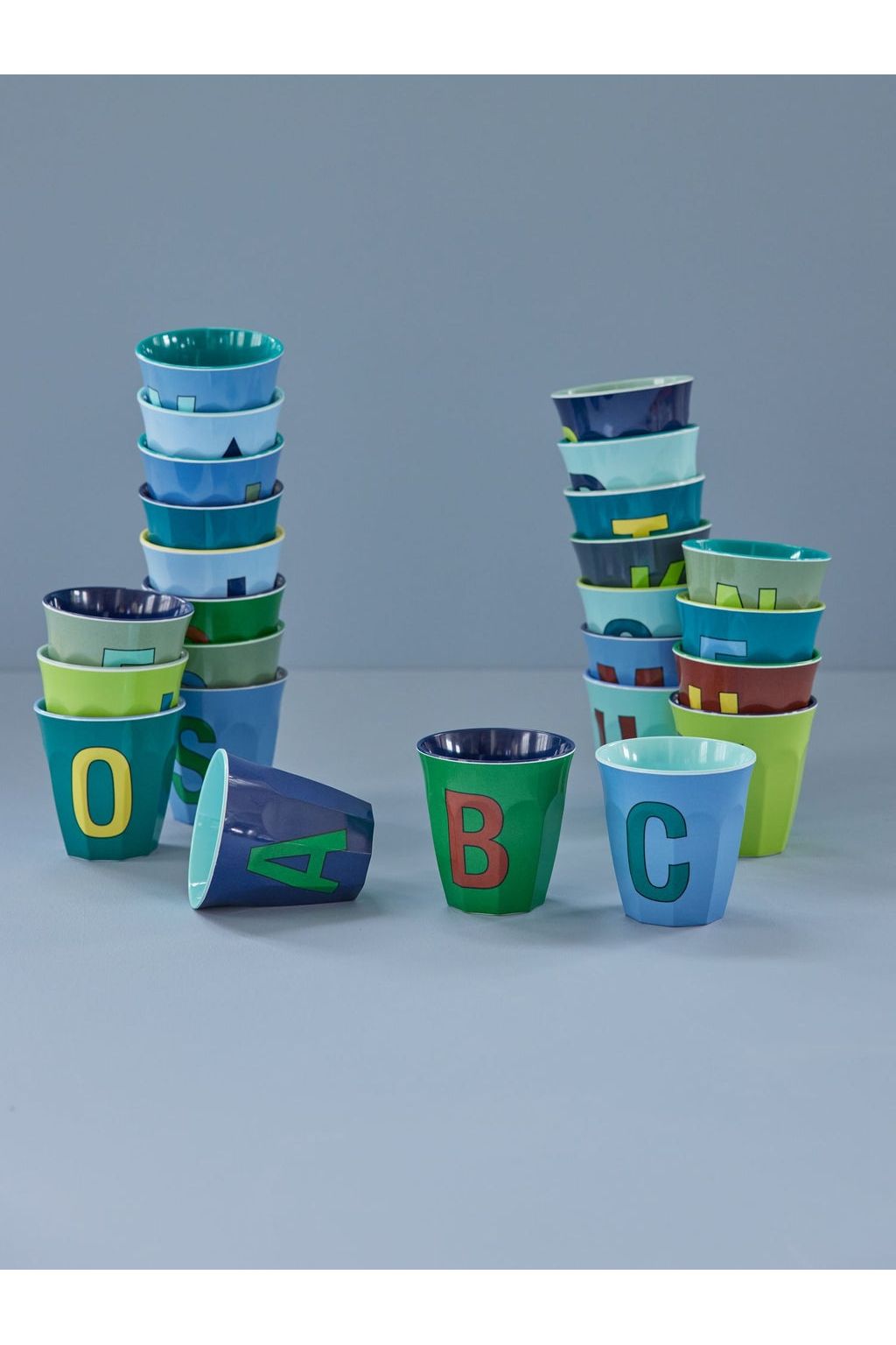 Melamine Cup - E - Emerald Green van Rice | Kids Conceptstore Le Fanfare