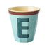 Melamine Cup - E - Vintage - Mint van Rice | Kids Conceptstore Le Fanfare