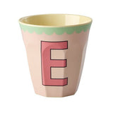 Melamine Cup - E - Vintage - Soft Pink van Rice | Kids Conceptstore Le Fanfare