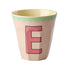 Melamine Cup - E - Vintage - Soft Pink van Rice | Kids Conceptstore Le Fanfare