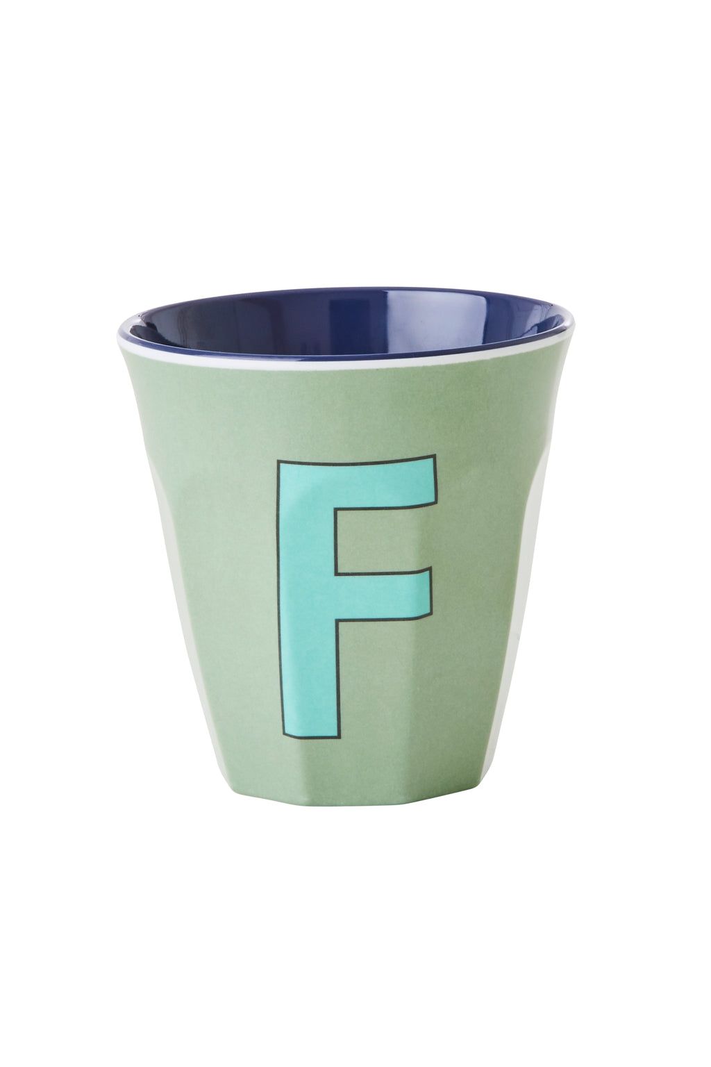Melamine Cup - F - Khaki van Rice | Kids Conceptstore Le Fanfare