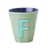 Melamine Cup - F - Khaki van Rice | Kids Conceptstore Le Fanfare