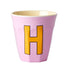 Melamine Cup - H - Pink van Rice | Kids Conceptstore Le Fanfare