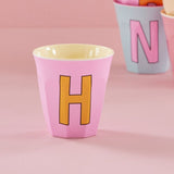 Melamine Cup - H - Pink van Rice | Kids Conceptstore Le Fanfare