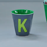 Melamine Cup - K - Dark Grey van Rice | Kids Conceptstore Le Fanfare
