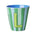 Melamine Cup - L - Green - Stripes van Rice | Kids Conceptstore Le Fanfare