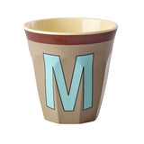 Melamine Cup - M - Vintage - Dark Beige van Rice | Kids Conceptstore Le Fanfare
