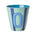 Melamine Cup - O - Blue - Stripes van Rice | Kids Conceptstore Le Fanfare