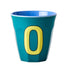 Melamine Cup - O - Green van Rice | Kids Conceptstore Le Fanfare