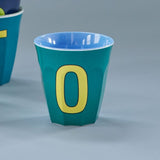 Melamine Cup - O - Green van Rice | Kids Conceptstore Le Fanfare
