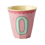 Melamine Cup - O - Vintage - Pink van Rice | Kids Conceptstore Le Fanfare