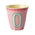 Melamine Cup - O - Vintage - Pink van Rice | Kids Conceptstore Le Fanfare