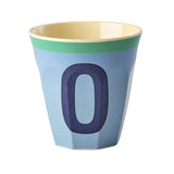 Melamine Cup - O - Vintage - Vintage Blue van Rice | Kids Conceptstore Le Fanfare
