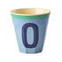 Melamine Cup - O - Vintage - Vintage Blue van Rice | Kids Conceptstore Le Fanfare