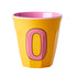 Melamine Cup - O - Yellow van Rice | Kids Conceptstore Le Fanfare