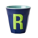 Melamine Cup - R - Dark Blue van Rice | Kids Conceptstore Le Fanfare