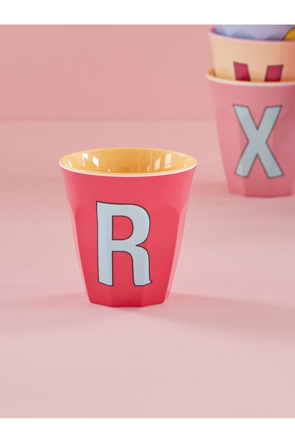 Melamine Cup - R - Red Kiss van Rice | Kids Conceptstore Le Fanfare
