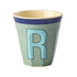 Melamine Cup - R - Vintage - Khaki van Rice | Kids Conceptstore Le Fanfare